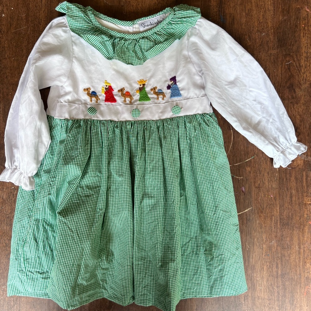 Wise men gingham dress